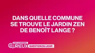 Où se trouve le jardin zen de Benoît Lange ?