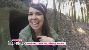 Une grotte creusée à la main