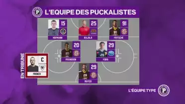 L&#039;équipe type des Puckalistes