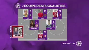 L&#039;équipe type des Puckalistes