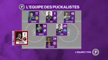Voici l&#039;équipe type des Puckalistes
