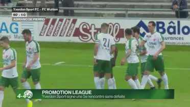 5e match sans défaite pour Yverdon Sport