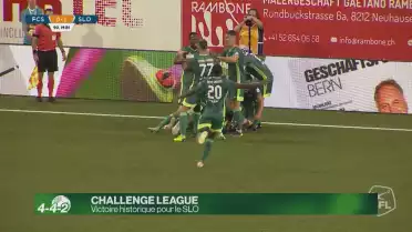 Challenge League : Victoire historique du SLO