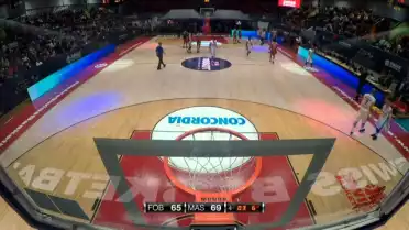 SBL Cup, demi-finale, Fribourg-Massagno, deuxième mi-temps