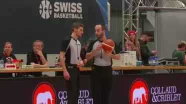 SBL Cup, finale femmes Elfic-Genève, la mi-temps