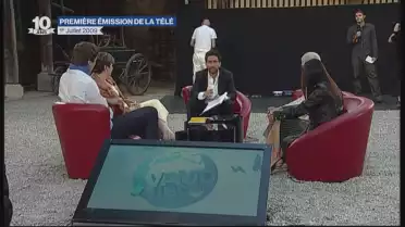 La première émission de La Télé