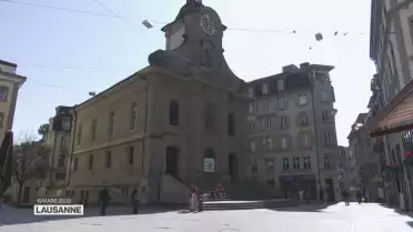 Ambiance Coronavirus à Lausanne