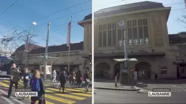 Ambiance Coronavirus à Lausanne