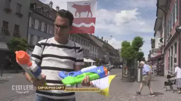 Cap ou pas cap ? Bataille de pistolets à eau (1/4)