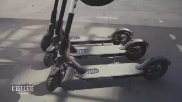 Trottinettes électriques à Bulle