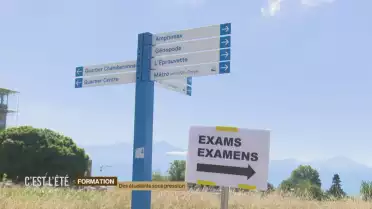 Des examens sur le terrain