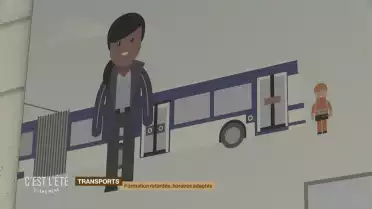Formation retardée, horaires des transports adaptés