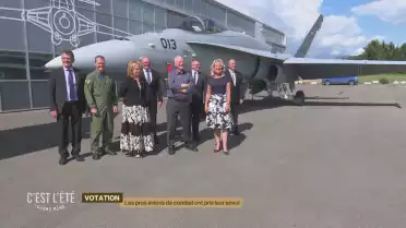Les pro-avions de combat ont pris leur envol
