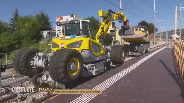 Début de la mutation de la gare de Bulle