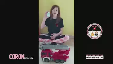 Le message des jeunes sapeurs pompiers de la Broye