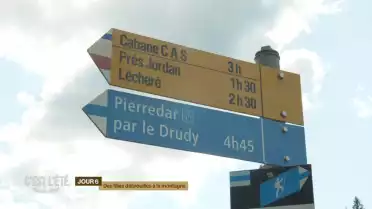 Des filles débrouilles à la montagne