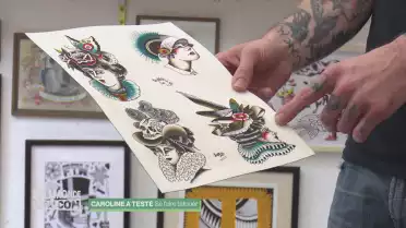 Caroline a testé le tatouage