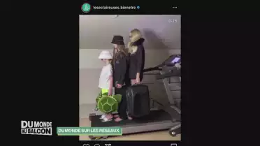 Du monde sur les réseaux sociaux