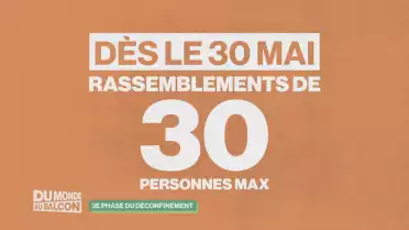 30 personnes dès samedi, 300 personnes le 8 juin