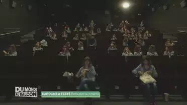 Caroline a testé le cinéma