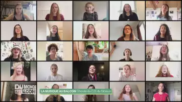 Le C.O. du Gibloux chante Manau