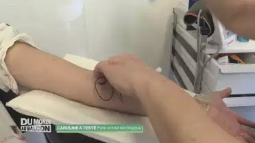 Caroline a fait un test de sérologie