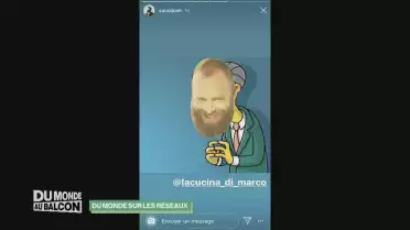 Du monde sur les réseaux sociaux