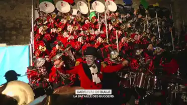 Les meilleures moments de la bataille des guggens de Bulle