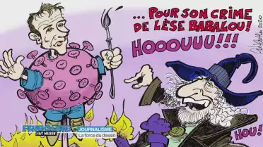 Journalisme : la force du dessin