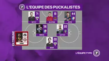 L&#039;équipe type des Puckalistes