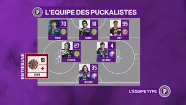 L&#039;équipe type des Puckalistes