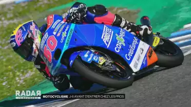 Jason Dupasquier se lance en Moto3