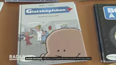 Une bulle d&#039;humour pour les enfants hospitalisés
