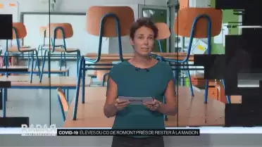 Une classe en quarantaine à Romont