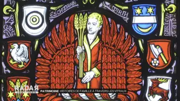 Histoires de famille à travers les vitraux