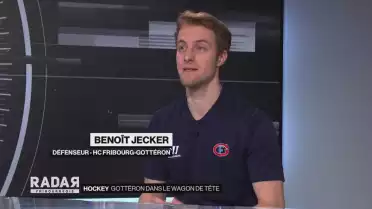 Gottéron dans le wagon de tête