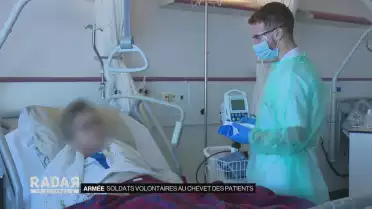 Soldats volontaires au chevet des patients