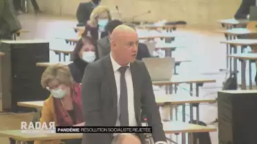 Résolution socialiste rejetée