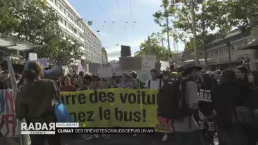 Des grévistes chauds depuis un an