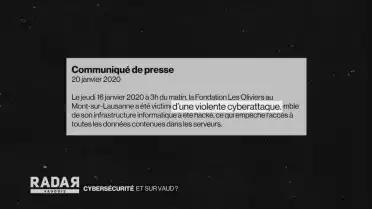 Cybersécurité : et sur Vaud ?