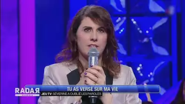 Séverine a oublié les paroles