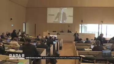 Grève du climat : les financements du canton, ça passe mal