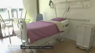 Hôpitaux, le timide retour à la normale