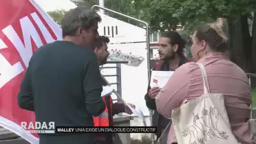 Malley : Unia exige un dialogue constructif