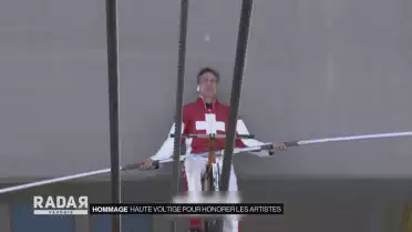 Haute voltige pour honorer les artistes