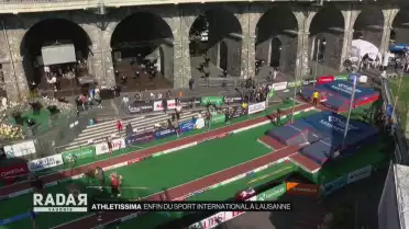 Enfin du sport international à Lausanne