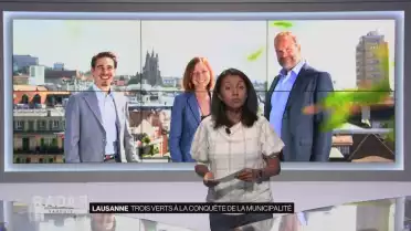 Trois Verts à la conquête de la Municipalité de Lausanne