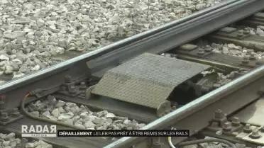Déraillement du LEB à Echallens