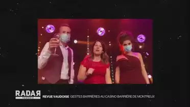 Gestes barrières au Casino Barrière pour la Revue vaudoise