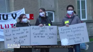 Les professionnels de la santé à bout de souffle